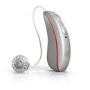 Hansaton Hörgerät 9 / Akku / Silber / Rot Hansaton Sound XC Pro