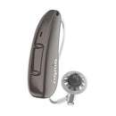 Signia Hörgerät 7AX / Charge & Go Akku / Dunkelbraun Signia Pure Charge&Go AX