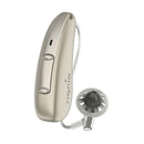 Signia Hörgerät CROS / Charge & Go Akku / Fein Gold Signia CROS Pure AX Sender